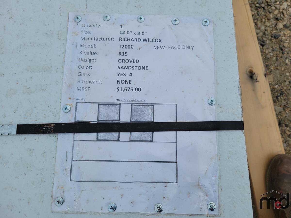 Garage Door (12' x 8')